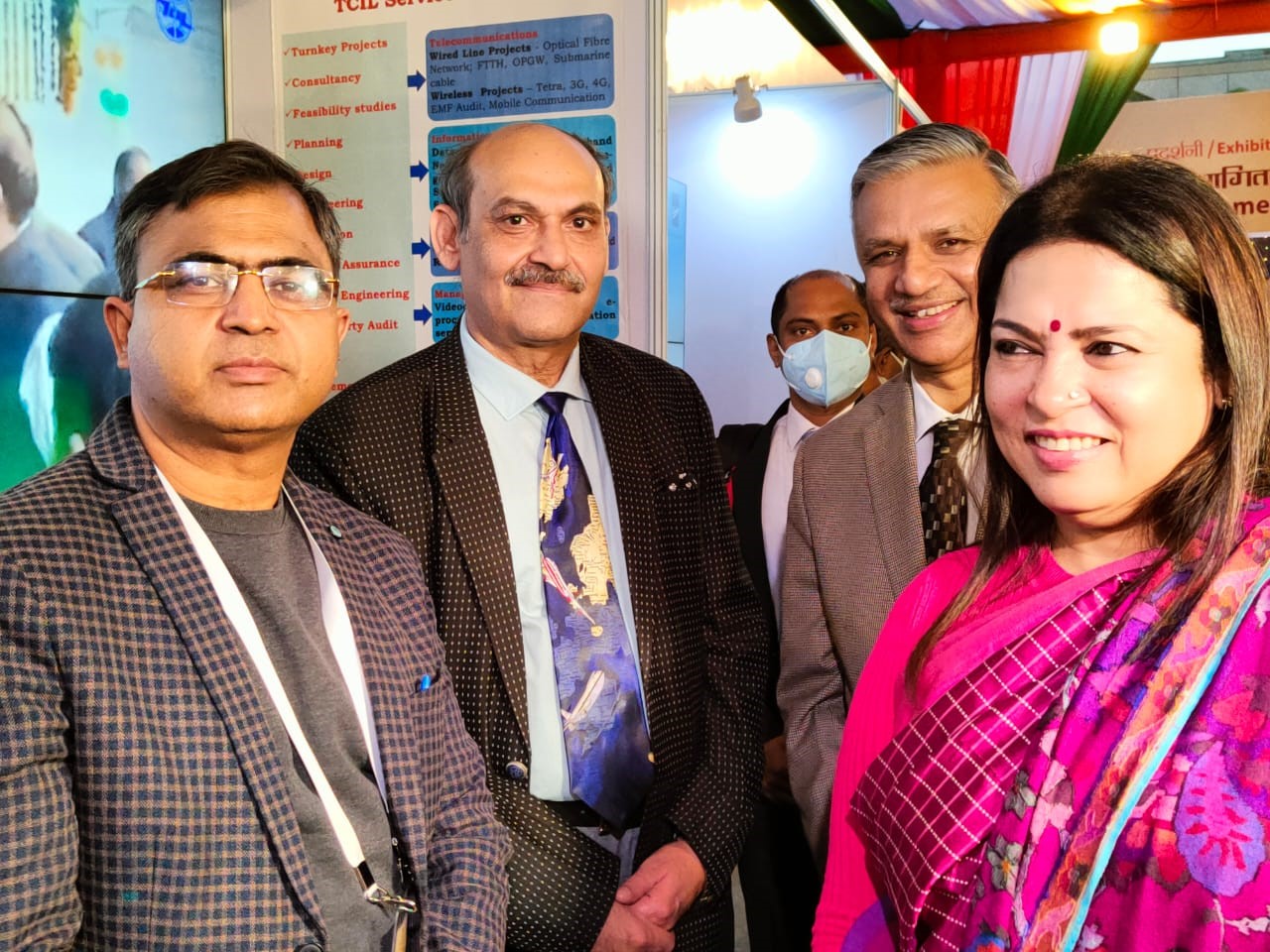 TCIL participated in an exhibition organized by Research and Information System RIS -MEA, on Azadi Ka Amrit Mahotsav (AKAM) during 21st -27th February 2022 at India Habitat Centre, Lodhi Road, New Delhi.The exhibition was inaugurated by Hon’ble Minister of State for External Affairs and Minister of Culture Smt Meenakshi Lekhi on 21st Feb 2022 with e-launch of 75 Years of Development Partnership- Saga of Commitment to Plurality, Diversity and Collective Progress. TCIL participated in an exhibition organized by Research and Information System RIS -MEA, on Azadi Ka Amrit Mahotsav (AKAM) during 21st -27th February 2022 at India Habitat Centre, Lodhi Road, New Delhi.The exhibition was inaugurated by Hon’ble Minister of State for External Affairs and Minister of Culture Smt Meenakshi Lekhi on 21st Feb 2022 with e-launch of 75 Years of Development Partnership- Saga of Commitment to Plurality, Diversity and Collective Progress.